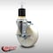 Service Caster 5'' SS Nylon Swivel 1-7/8'' Expanding Stem Caster with Brake SCC-SSEX20S514-NYS-TLB-178 - alternate 3
